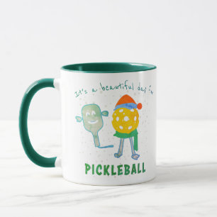 Pickleball Sport Trendig Pickleball Day, Coola Mugg