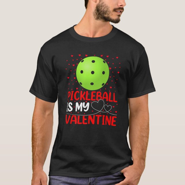 Pickleball Sports Älskare Lung Pickleball är mitt  T Shirt (Framsida)