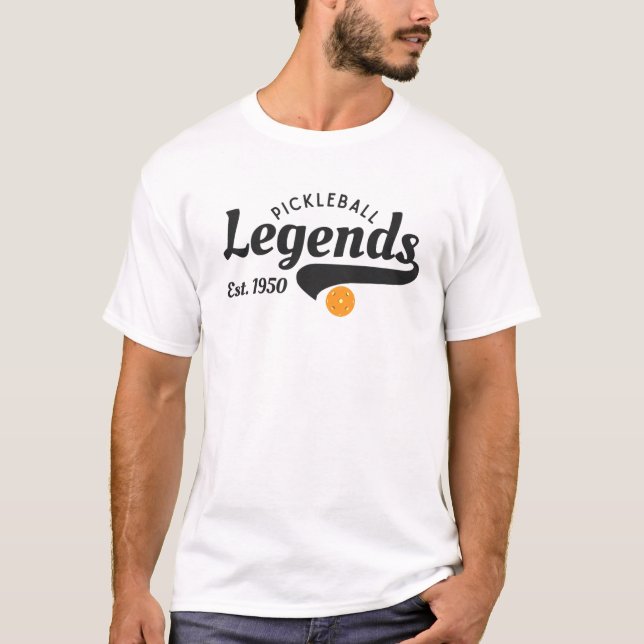 Pickleball sportslegend T Shirt (Framsida)