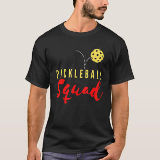 Pickleball Squad Paddleball Crew Lover Team Softba T Shirt