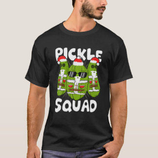 Pickleball Squad Sports Älskare Julafton Picklebal T Shirt
