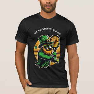 Pickleball St. Patrick's Day Paddleball Sport T Shirt