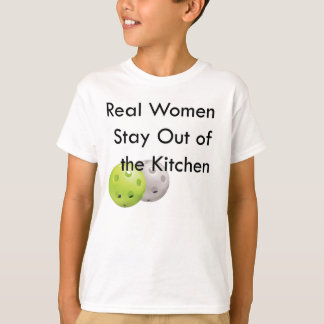 Pickleball stag ut ur kök tee shirt