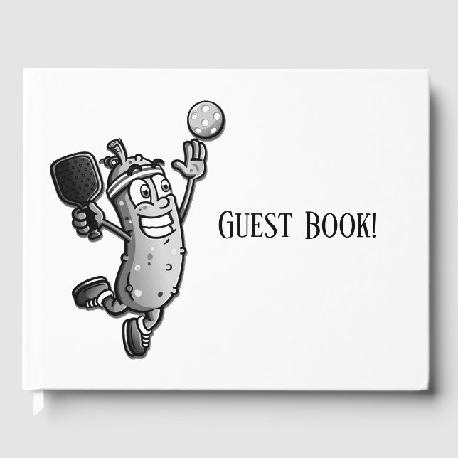 Pickleball Star Gästböcker (Framsida)