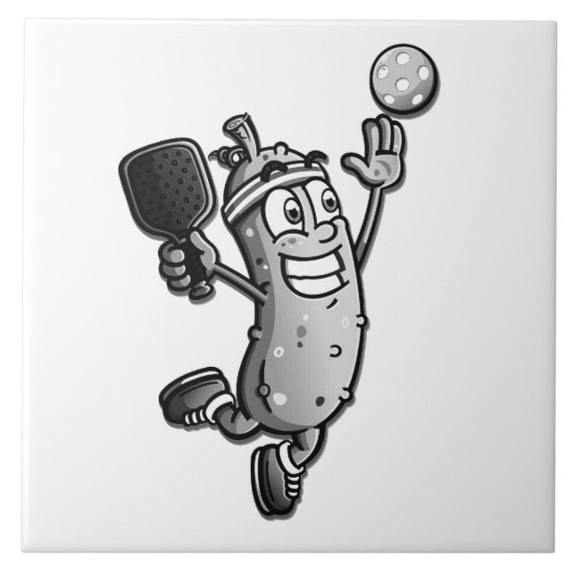 Pickleball Star Kakelplatta (Framsidan)
