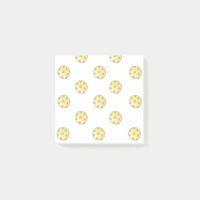 Pickleball Sticky-Note eller Post-it-Anteckningsbl Post-it Block (Framsida)