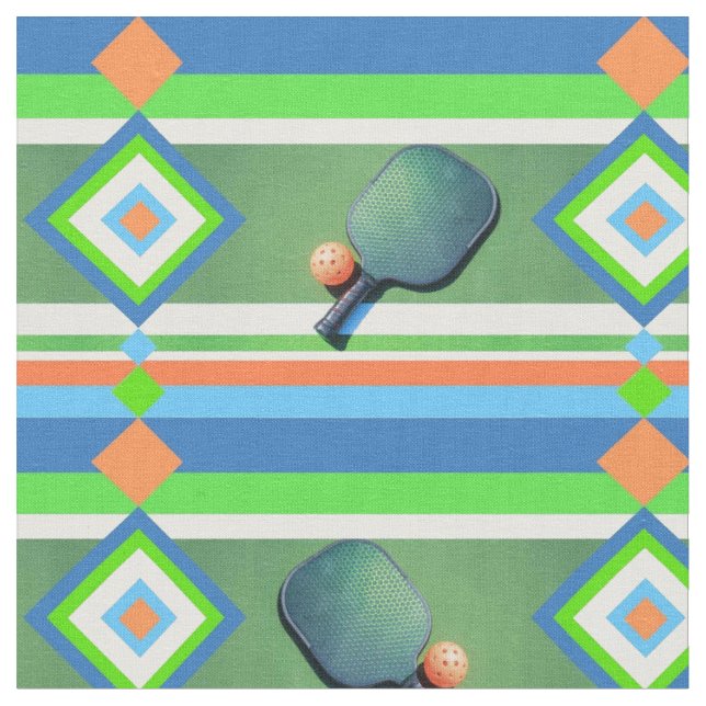 Pickleball Summer Rand, Pickleball Paddles Tyg (Närbild)
