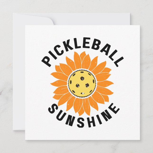 Pickleball sunshine (Framsida)