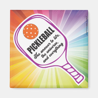 PICKLEBALL, SVARET PÅ LIVET MAGNET