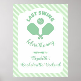 Pickleball Systerweekend Poster
