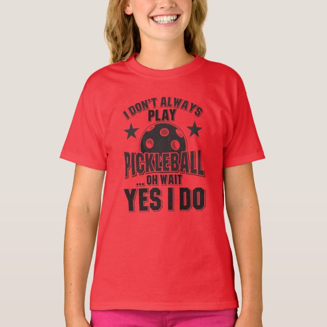Pickleball T Shirt (Framsida)