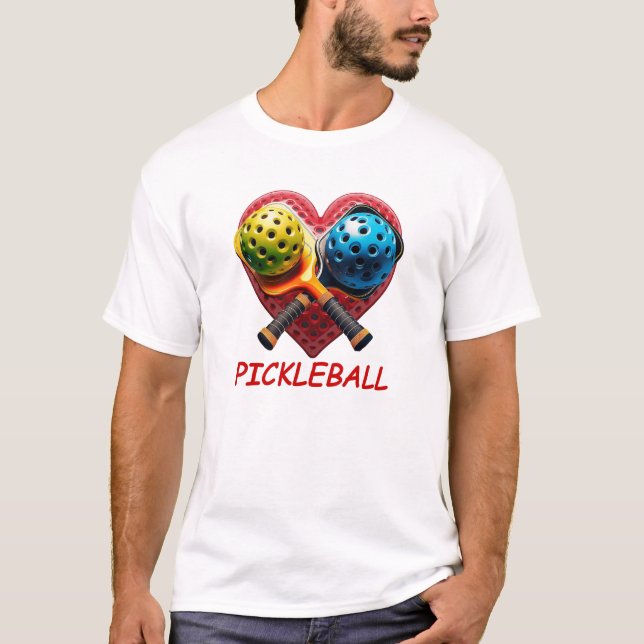 Pickleball T Shirt (Framsida)