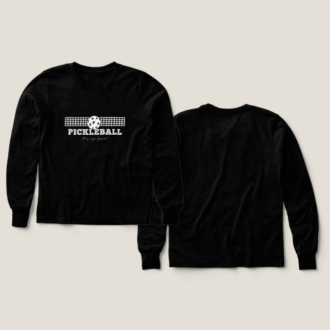 Pickleball T Shirt (Design framsida och baksida)