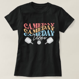 Pickleball T-Shirt för Kvinnor - Game Day Vibes
