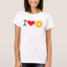 Pickleball T-shirt: I Pickleball Kärlek Tee Shirt