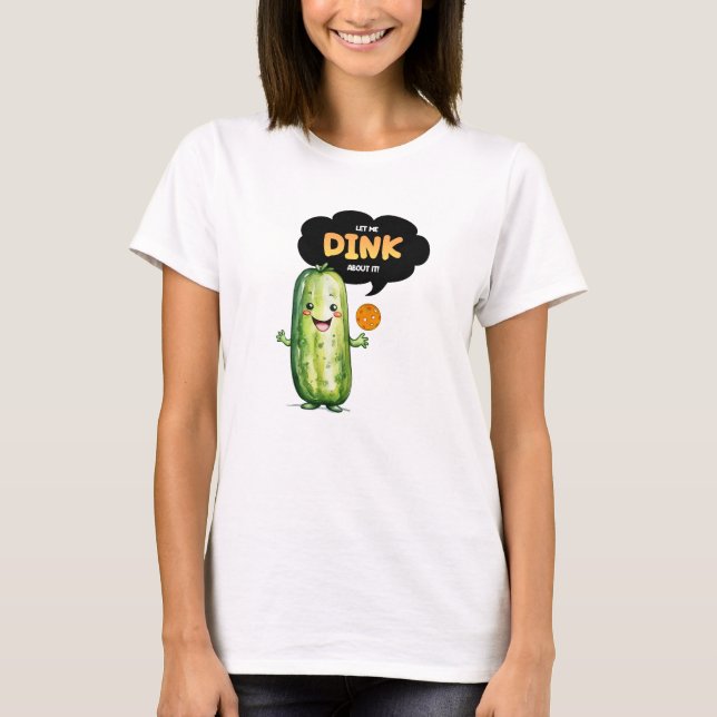 Pickleball T-shirt, Ljus, Cute Pickleball Shirt T Shirt (Framsida)
