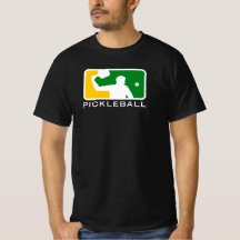 Pickleball T-shirt: Major League (Grönt/vit)