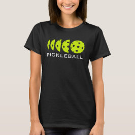 Pickleball T-shirt: Pickleball Dimensions T Shirt