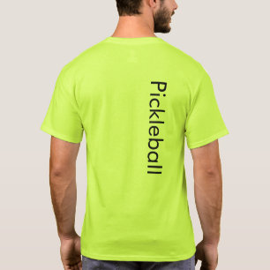 Pickleball T-Shirt Safety Grönt