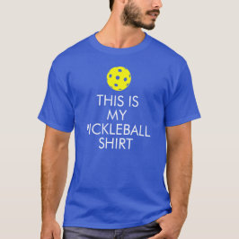 Pickleball T-tröja: "Är denna min Pickleball T Shirt