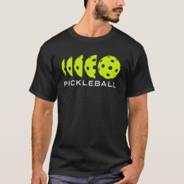 Pickleball T-tröja: Pickleball dimensionerar T Shirt
