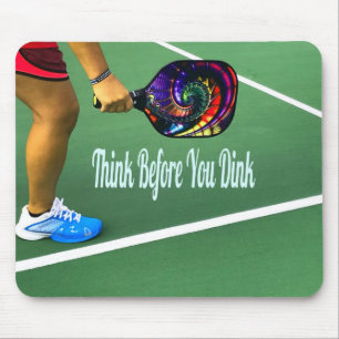 Pickleball Tänka innan du dricker Musmatta