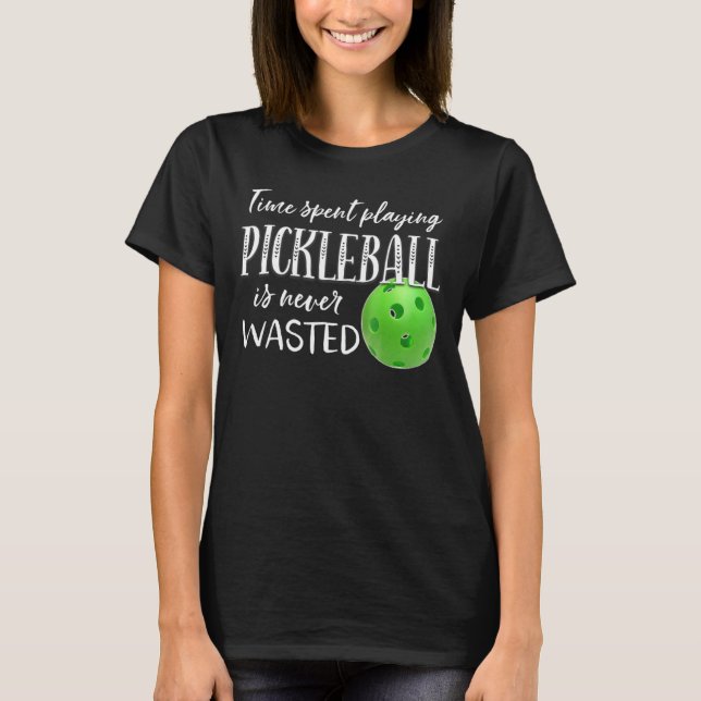 Pickleball Team League Pickleball T Shirt (Framsida)
