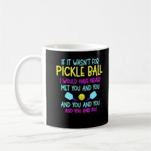 Pickleball Team Quote Pickleball Player Kaffemugg