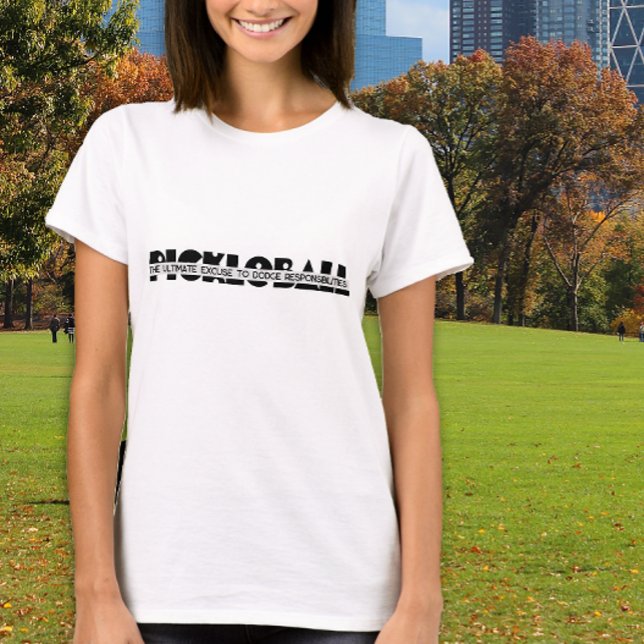 Pickleball Tee Humor, kvinnor (Skapare uppladdad)