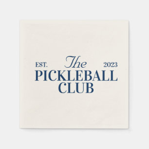 Pickleball themed party pappersservett