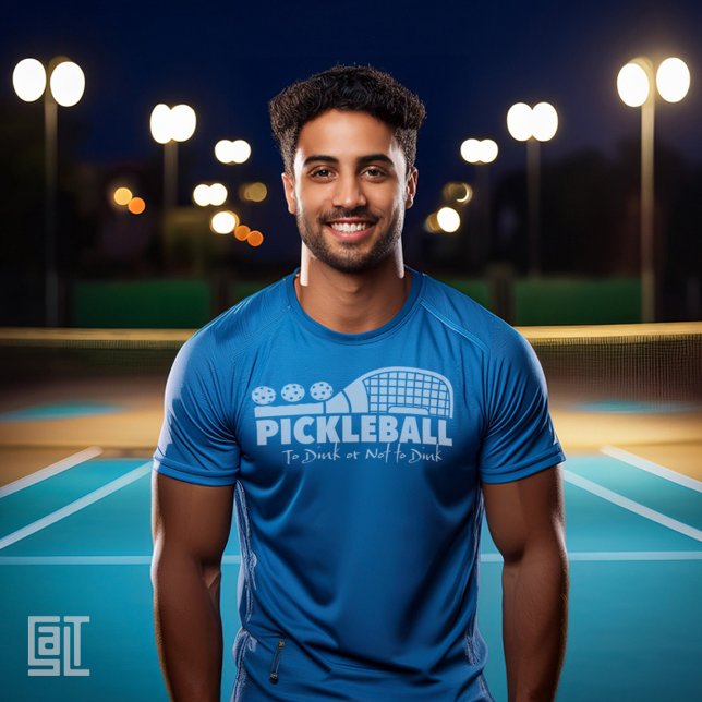 Pickleball till Dink eller inte till Dink Funny T Shirt (Skapare uppladdad)