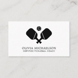 Pickleball tränare Pro Modern Modern Visitkort