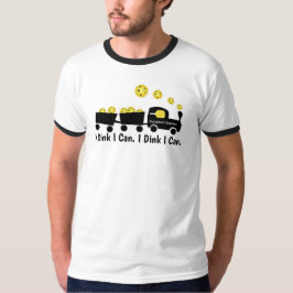Pickleball-träning jag tror jag kan Gult Boll T Shirt
