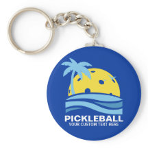 Pickleball Tropical Handflatan Träd Sol Din Anpass