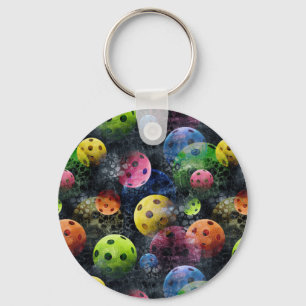 Pickleball tryck nyckelring