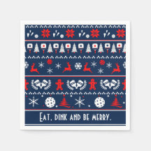 😄 Pickleball 🎄 Ugly jul Sweater stil