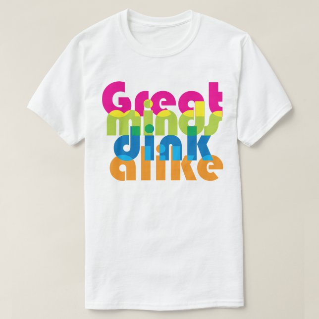 Pickleball Underbara sinnen dink like / mix T Shirt (Design framsida)