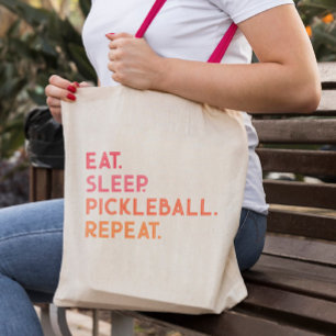 Pickleball: Upprepa rök i maten med sömn Picklebal Tygkasse