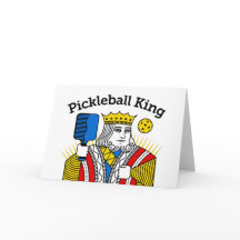 Pickleball Välkomstkort - Pickleballkung
