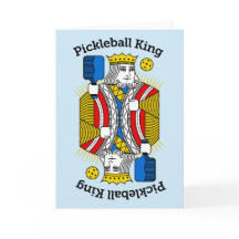 Pickleball Välkomstkort - Pickleballkung