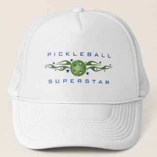 Pickleball världsstjärnahatt truckerkeps