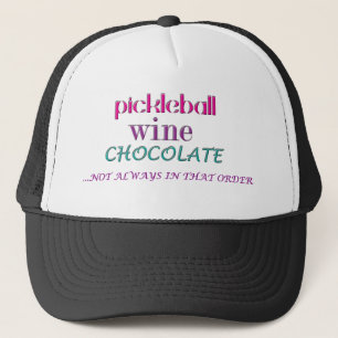 PICKLEBALL VIN CHOC-upprepning Keps