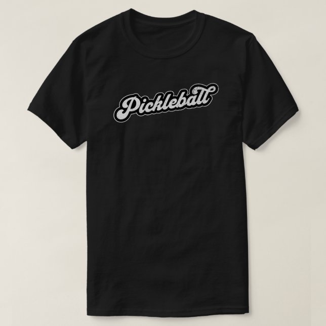 Pickleball Vintage Retro T Shirt (Design framsida)