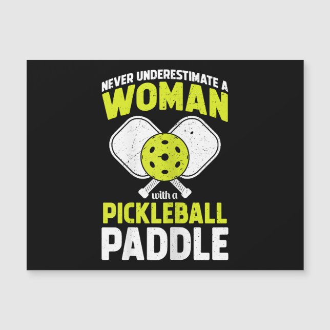 Pickleball Woman Funny Pickleball Player-gåva (Framsida)