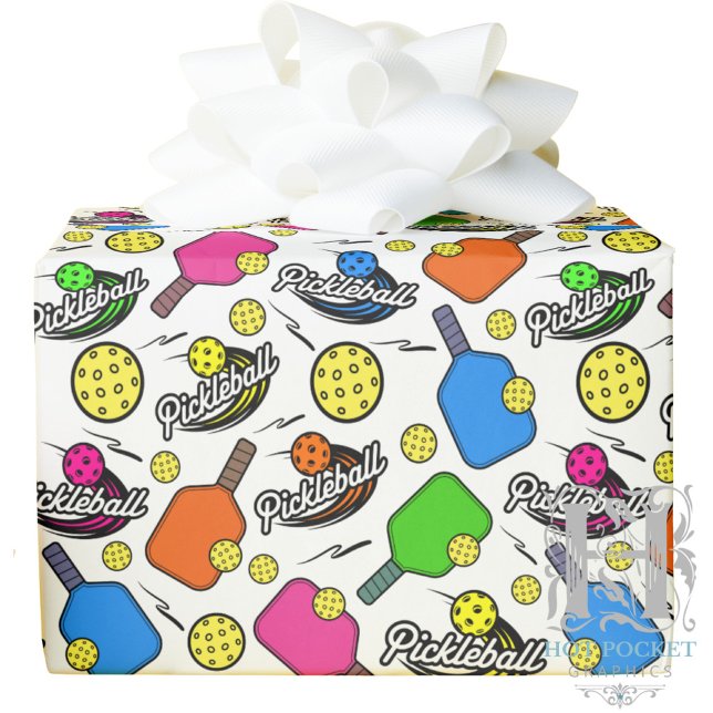 Pickleball Wrapping Paper Presentpapper (Skapare uppladdad)