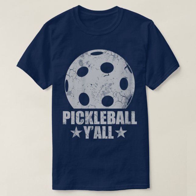 Pickleball Yall T Shirt (Design framsida)
