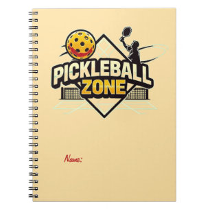 Pickleball Zon - Perfekt för passionerade spelare Anteckningsbok
