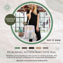 Pickleballer Accessories Tote Bag