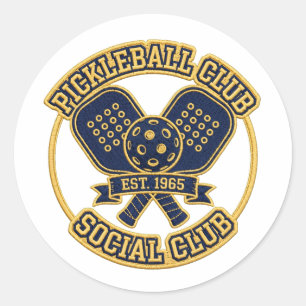 Pickleballklubb Est. 1965 Klistermärke - Vintage R
