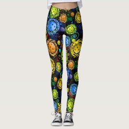 Pickleballs energidamasker leggings